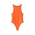 thumbnail image 1 of Qarigey Body versátil para mujer, sexy, ajustado al cuerpo, para cualquier ocasión, lencería sexy Prendas para la parte del cuerpo Naranja l, 1 of 6