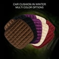 thumbnail image 1 of SPRING PARK Winter Warm Universal Anti-slip Plush Soft Car Front Seat Pad Cover Protector, 1 of 7