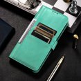 thumbnail image 5 of Compatible with iPhone 13 Pro Max Wallet Case with Card Holder [RFID Blocking] for i13 Pro Max Case Wallet Wrist Strap Durable PU Leather Magnetic Flip Folio Cover for Women and Men,Green, 5 of 11