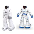 thumbnail image 3 of RC Robot Dansant Programmation Intelligente Présentation Automatique Capteur de Geste Contrôle à Distance pour Garçons Filles Anniversaire Noël Nouvel An Cadeaux Argent Blanc, 3 of 5