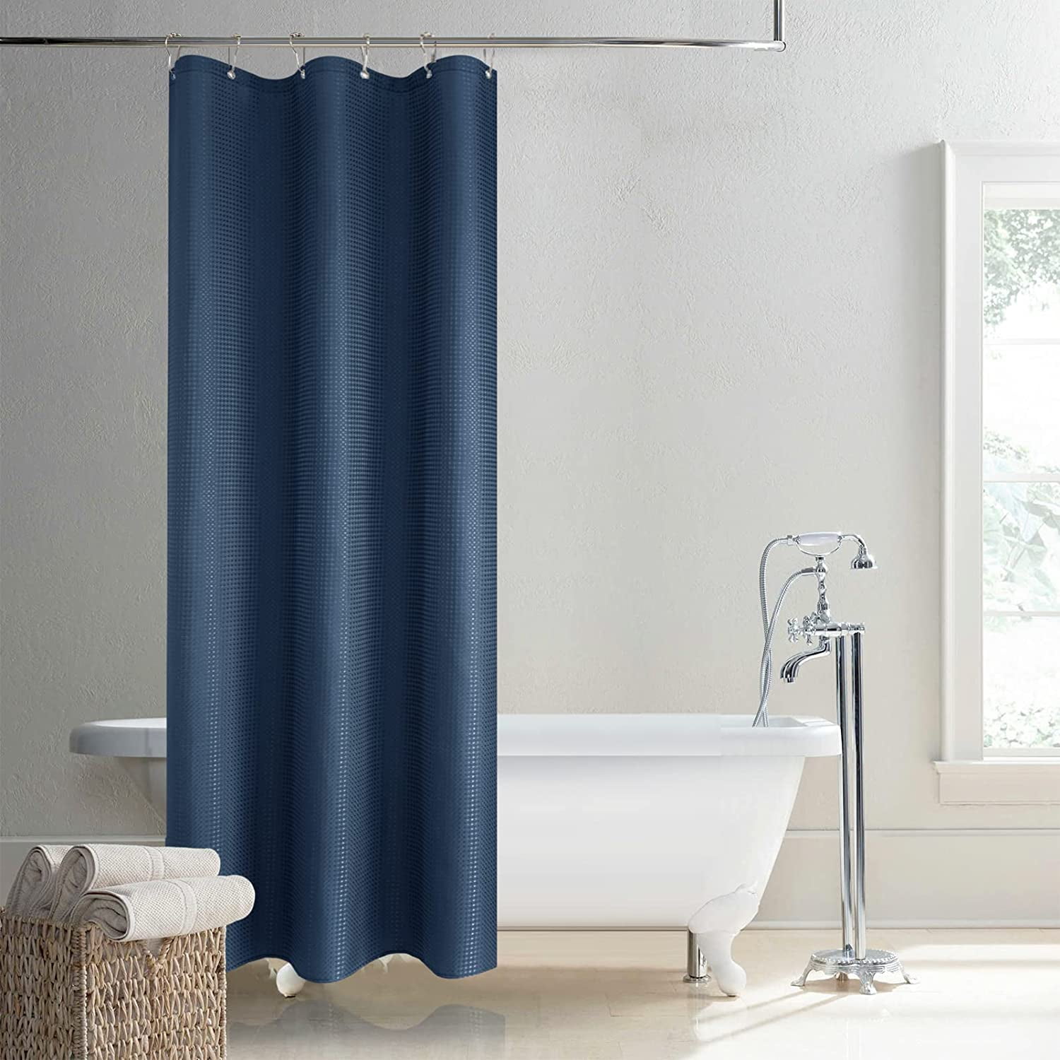 Farmhouse Shower Curtain Stall Heavy Duty Fabric Shower Curtain Quality