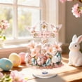 thumbnail image 1 of Easter Decorations 2D Flat Acrylic Desktop Rotating Ornament Desktop Decoration Easter Theme Decoration Accessories, 1 of 9