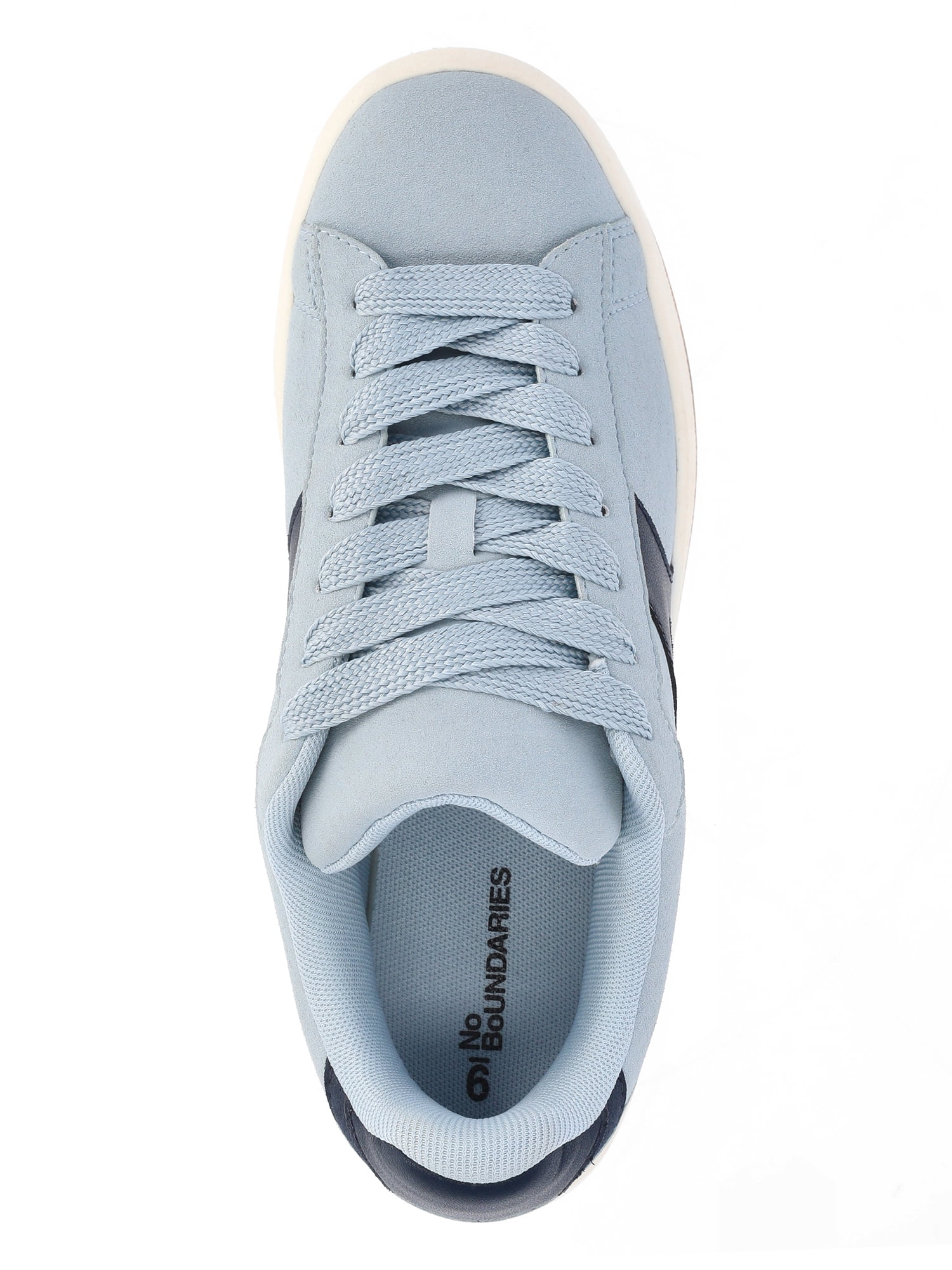 No Boundaries Chunky Lace-Up Skate Sneakers, Women's