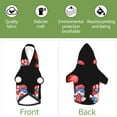 thumbnail image 4 of Yiaed Happy Independence Day Gnome Print Dog Hoodie Security Pet Dog Costume Pets Dog Hoodie Sweatshirt with Pocket for Small Dogs-X-Small, 4 of 5