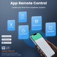 thumbnail image 3 of 35 AMP Wi-Fi Smart Timer Switch for Outdoor Electrical Boxes, 120V WiFi Pool Timer, Power Distribution Waterproof Junction Box, RV Outlet, Pool Light, Security System, Holiday Decorations, 3 of 7