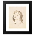 thumbnail image 2 of Dante Gabriel Rossetti 15x18 Black Modern Framed Museum Art Print Titled - Portrait of Fanny Cornforth (1989), 2 of 5