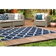 thumbnail image 5 of Beverly Rug Outdoor Rug, Reversible Plastic Camping Rug, Blue, 10' x 13', 5 of 6