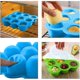 thumbnail image 5 of 9-hole Silicone Lid Silicone Baby Food Supplement For Food In A Storage Box With Lid Food Supplement Box, 5 of 5