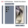 thumbnail image 2 of Galaxy S24 Ultra 5G Case,Samsung S24 Ultra Basic Case [Frosted] Shockproof Case Liquid Silicone Gel Rubber Soft TPU Anti-slip Bumper Thin Matte Slim Phone Case Covers For Galaxy S24 Ultra 2024,Gray, 2 of 6