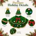 thumbnail image 3 of Christmas Yard Goose Dress Costume Set - Porch Goose Holiday Attire Full Outfit For Front Porch Lawns Patio Garden Winter Xmas Outdoor Decor, 3 of 11