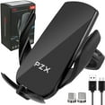 thumbnail image 2 of Wireless Car Charger Fast Charging Magnetic Car Charger Phone Mount with 3 Magnetic Heads, 2 of 7