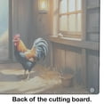 thumbnail image 5 of Carolines Treasures DAC7654LCB 15 x 12 in. Chickens in the Coop Glass Cutting Board, 5 of 5