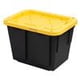 thumbnail image 1 of Caja Organizadora VentDepot BoxIt 10 Pzas 45 Lt 51x38x37cm Apilable Negro/Amarillo, 1 of 1