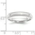 thumbnail image 3 of Platinum 4mm Comfort-Fit Milgrain Size 8 Wedding Band Made In United States pmcf040-8, 3 of 5