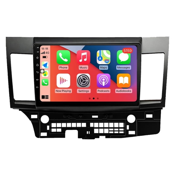RoverOne Car Stereo CarPlay Android Auto for Mitsubishi Lancer 10 CY 2007 - 2012 GPS Navigation Bluetooth DSP Multimedia Video Player