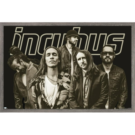 Incubus - Group Wall Poster, 22.375" x 34", Framed