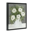 thumbnail image 4 of Stupell Industries Peonies in Country Vase Botanical & Floral Painting Black Floater Framed Art Print Wall Art, 17 x 21, 4 of 10