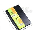 thumbnail image 2 of Clearance! beishanbush Home Decor 120 Page Business Card Book Business Card Storage Folder Book Card Book One Size Black, 2 of 3