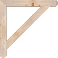 thumbnail image 3 of Ekena Millwork 3 1/2"W x 32"D x 32"H Traditional Craftsman Smooth Bracket, Douglas Fir, 3 of 4