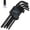 9pc Star Key, variant on 9 Pieces Torx Star Allen Wrench Set, Long Arm Star Key Set T10-T50, Chrome Vanadium Steel