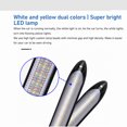 thumbnail image 4 of Tiras de luces de circulación diurna luces de tira de faros de colores duales flexibles para automóvil ANGGREK Otros, 4 of 8