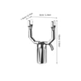 thumbnail image 2 of OULII Support d'Arbre 15 Pro Titane Argent Secours d'Urgence 1Ensemble, 2 of 7
