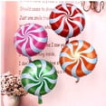 thumbnail image 4 of Paquete de 10 Globos Metálicos Macarena Decoración de Cumpleaños 18 Pulgadas Rosado, 4 of 8