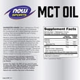 thumbnail image 2 of Aceite MCT NOW Foods 100% puro, 946 ml, 2 of 7