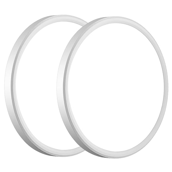 Two Pack 28W 3200lm LED Flush Mount Ceiling Light, Super Slim 12 inch LED Ceiling Light, 5000K LED Ceiling Light for Bedroom, living room,