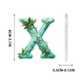thumbnail image 3 of 26 Alphabet Series 2D Acrylic Backpack Car Pendant Decoration Ornament, 3 of 7