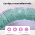 thumbnail image 5 of Soft Toilet Seat Cushion Cover, Non-Slip Waterproof Bathroom Toilet Lid Pad, Comfortable Washable Universal Fit for Home, Elderly, Adults, Extra Thick Padded Toilet Seat Gasket Mat, 5 of 6