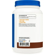 Nutricost Grass-Fed Whey Protein Isolate (Chocolate) 2LBS - Non-GMO, Gluten Free
