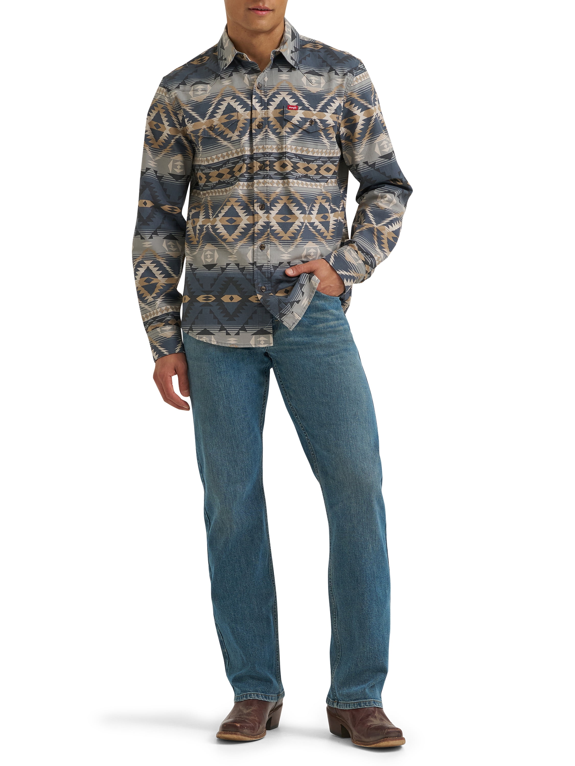 Wrangler Men's and Big Men's Relaxed Bootcut Jean