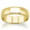 14kt Yellow Gold Wedding Band With Beading, 6 mm