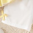 thumbnail image 4 of kpoplk Toddler Girl Clothes Baby Summer Outfits Sleeveless Halter Top Ruffle Short Set Cute Kids Clothes Girls Size 3-4 Years,Yellow, 4 of 8
