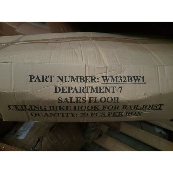 (20 PC CASE) HEAVY DUTY CEILING BIKE HOOK FOR BAR JOIST WM32BW1