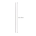 thumbnail image 2 of HAMPPLIES Artificial Flower Strip 50Pcs Iron Wire Silk For Florist Crafts Coffee, 2 of 8