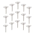 thumbnail image 7 of Topbathy 100Pcs Transparent Push Pins for Office and Home Use Clear Thumbtacks for Bulletin and Map Boards, 7 of 7
