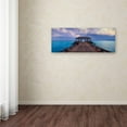 thumbnail image 3 of Trademark Fine Art "Dock of the Bay" Canvas Art by David Evans, 3 of 3