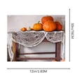 thumbnail image 2 of Haobase Halloween Deco Creepy Cloth- White Spooky Fabric Cloth  (183cm x 76cm), 2 of 4