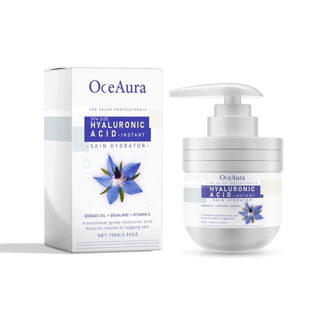 OceAura crema antiedad ácido hialurónico, aclara tatuajes finos, crema reafirmante, hidratante, alisadora e iluminadora de la piel
