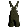 thumbnail image 6 of WAYUTE Bib Overalls Men Casual Sleeveless Solid Color Wide Straps Jumpsuit with Front Pocket for Lightweight Summer Outdoor Activities, 6 of 6