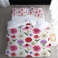 thumbnail image 2 of Children's Bedding Set cm Little Daisy Duvet Cover Flowers Microfiber Bedding Set + 2 Pillowcases, 2 of 5