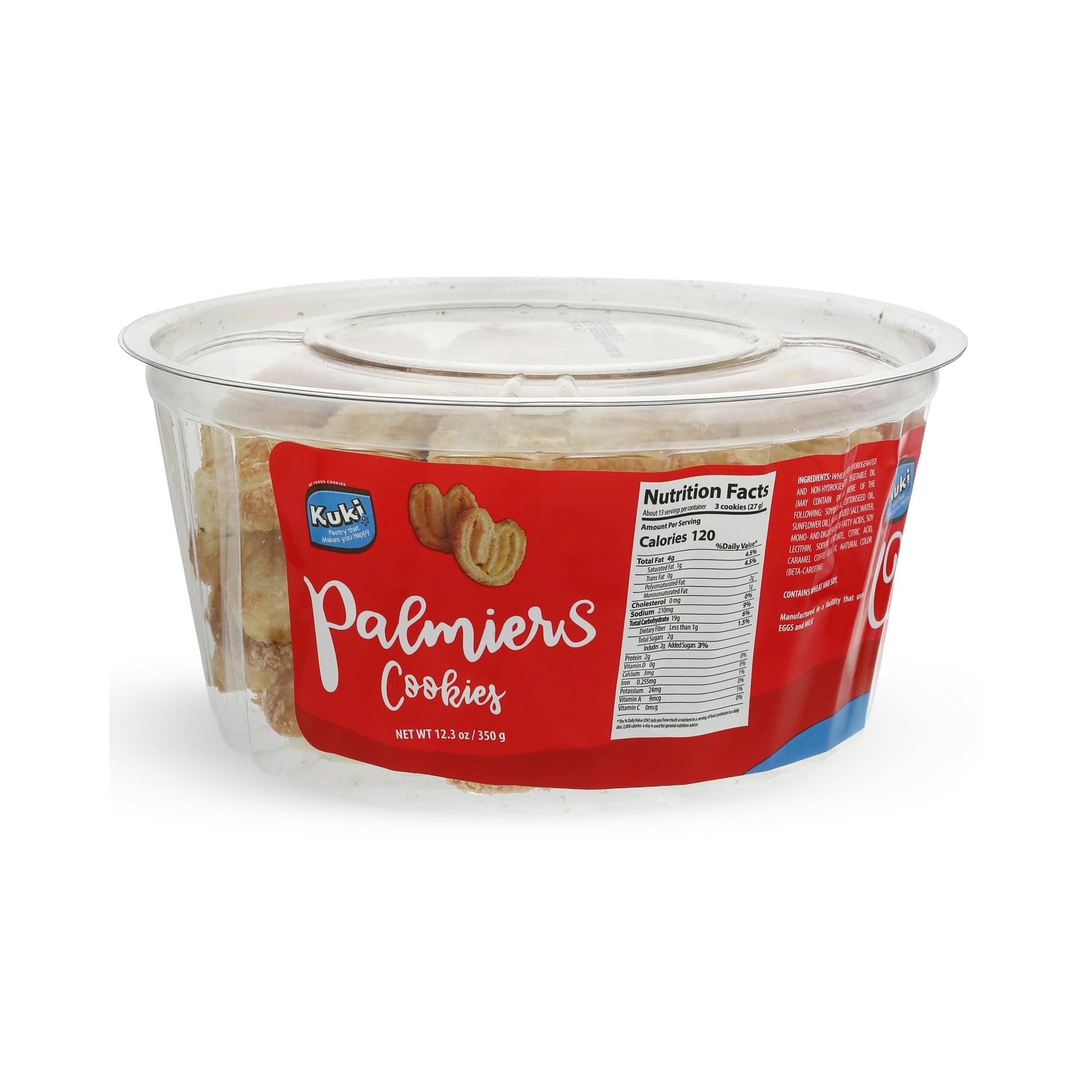 (3 pack) Kuki Orejita Palmier Baked Cookies