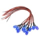 thumbnail image 4 of 50 cuentas LED cromáticas de 12 V, 0,06 W y 10 mm con cable de 20 cm y calibre 26 AWG para accesorios industriales (azul y azul), 4 of 9