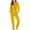 Yellow, variant on Chbgutlmr Jogger Sets for Women 2 Piece Tracksuit Set Cropped Sweatshirt with Pants Sweatsuits Fall Outfits
