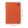 thumbnail image 2 of Bolsa de almacenamiento portátil para 3 brocas de uñas con cierre a presión, organizador para suministros de manicura y protección de brocas (azul, rosa y naranja), 2 of 7