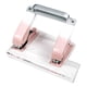thumbnail image 4 of Grapadora de doble fila resistente con caja de almacenamiento, grapadora manual de oficina, funciona las 24 horas, los 6 días de semana, papelería, Rosa, 4 of 8