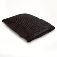 thumbnail image 1 of AJD Home Noir Grand Pouf Chaise Longue Taille Adulte avec Remplissage Inclus, 1 of 5