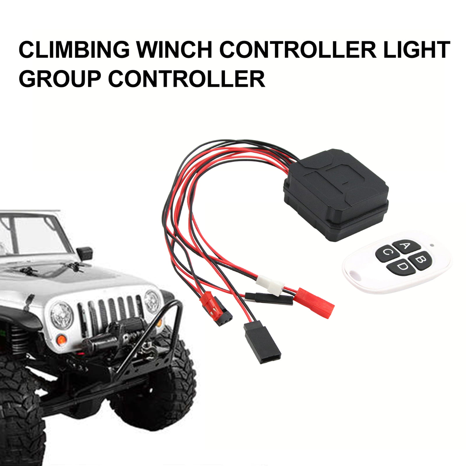 RC4WD Winch Controller Kit Climbing Winch Controller RC Receiver for RC4WD Trx-4 SCX10 